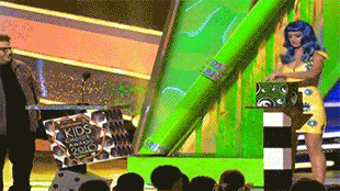 Justin Bieber Katy Perry, Kids Choice Awards 2012, slimed Justin Bieber Katy Perry, Kids Choice Awards 2012, slimed